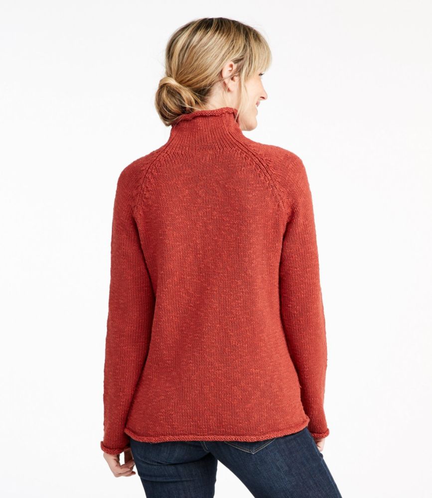ladies funnel neck jumpers