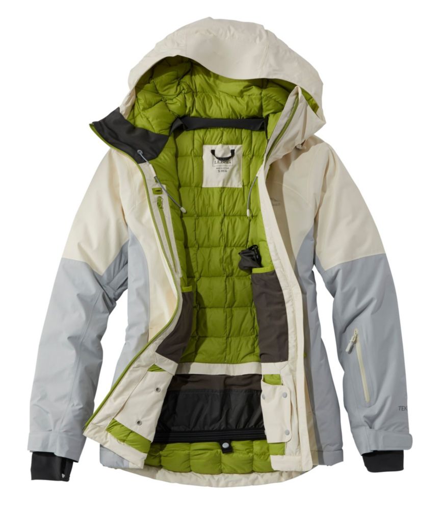 Women's Waterproof Down Ski Jacket, Colorblock Women's at L.L.Bean