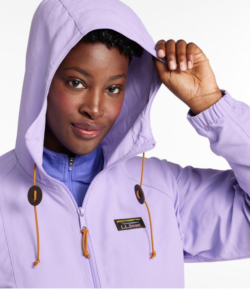 Women's Mountain Classic Anorak, Colorblock, French Lilac/Dark Twilight Blue, small image number 4