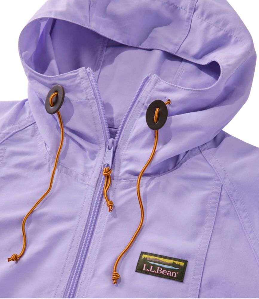 Women's Mountain Classic Anorak, Colorblock, Lavender Ice/Eggplant, small image number 5