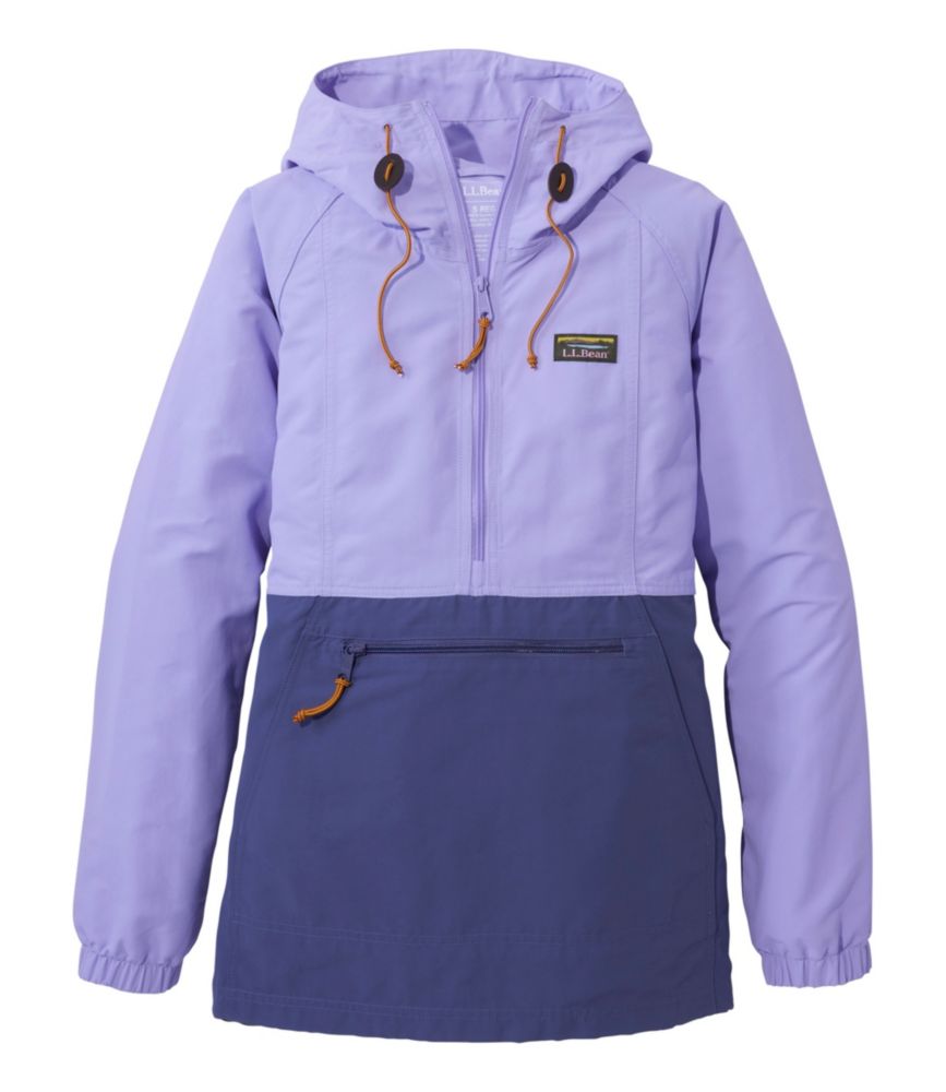 Women's Mountain Classic Anorak, Colorblock, French Lilac/Dark Twilight Blue, small image number 1