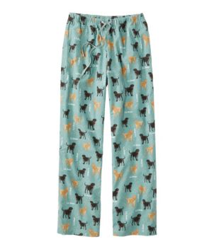 Women's L.L.Bean Flannel Sleep Pants, Print
