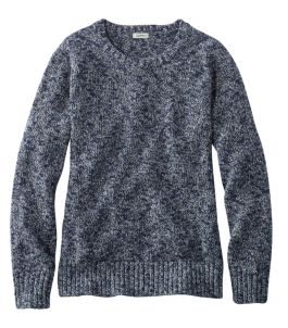 Women's Cotton Ragg Sweater, Marled