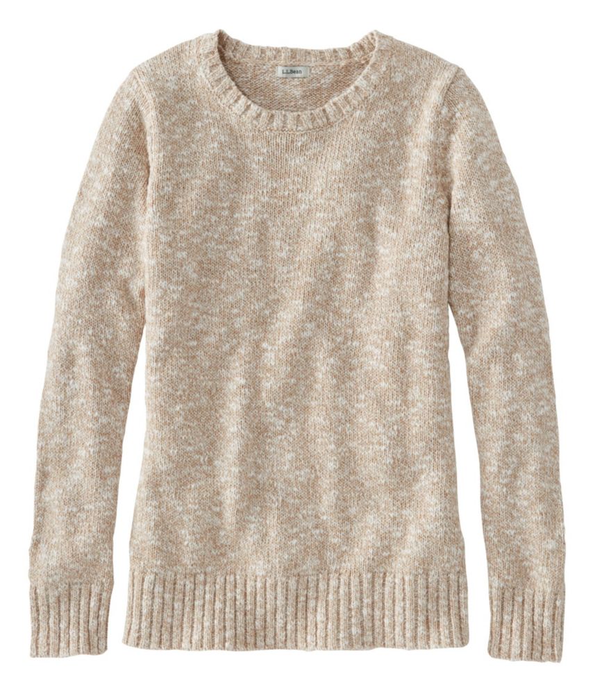 Women's Cotton Ragg Sweater, Marled