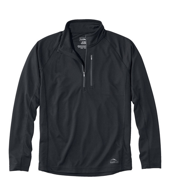 Lightweight Sport Quarter-Zip, Ink Black, large image number 0