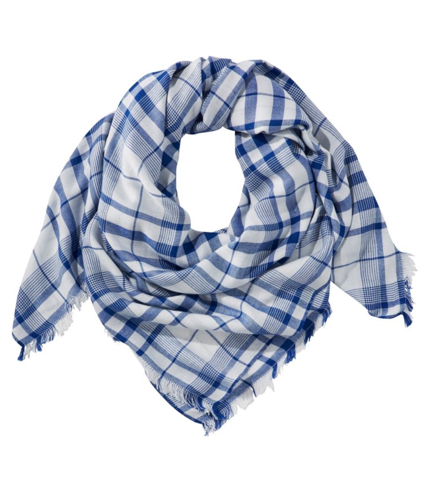 Women's Sunwashed Square Scarf, Stripe