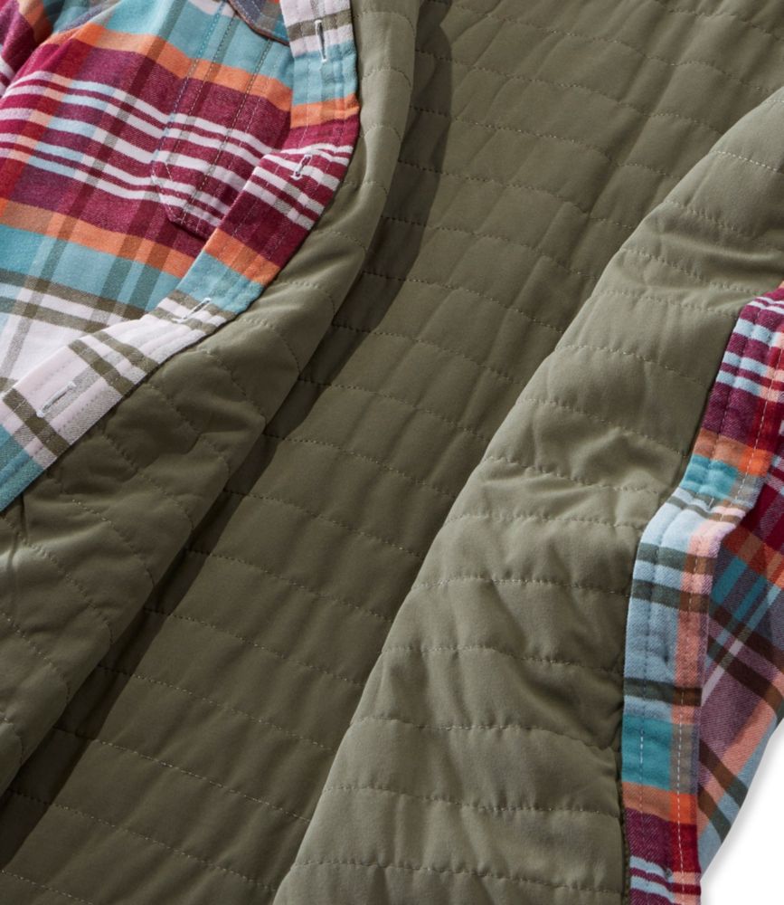 insulated flannel jacket women's