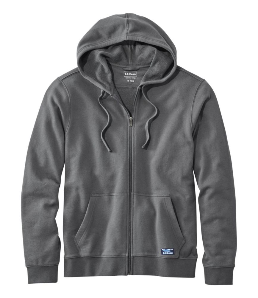 men's gray zip up hoodie