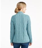 Women's Double L® Cotton Sweater, Open Cardigan