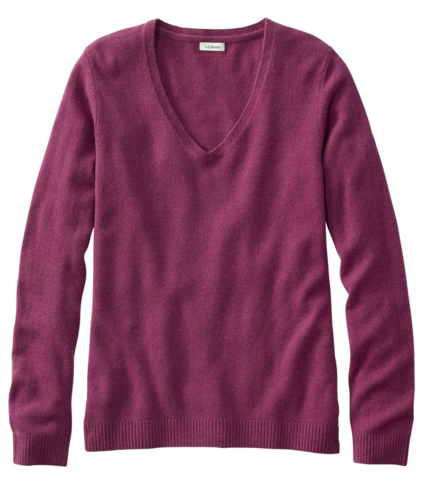 Women's Classic Cashmere Sweater, V-Neck | Sweaters At L.L.Bean