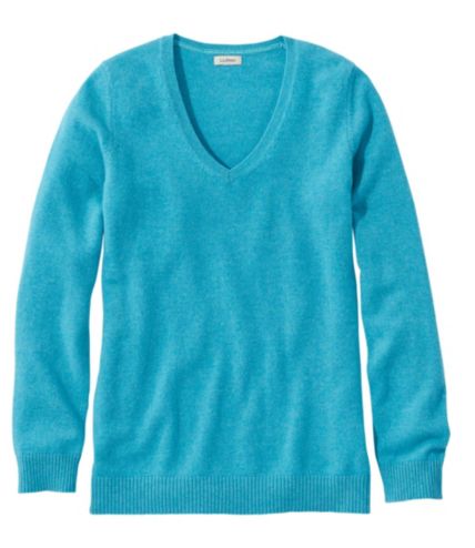 Women's Classic Cashmere Sweater, V-Neck | Free Shipping at L.L.Bean
