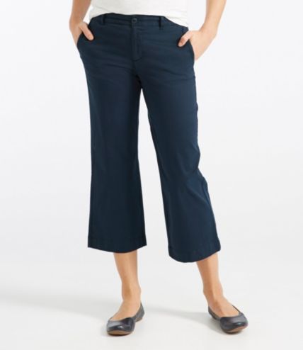 womens wide leg chinos