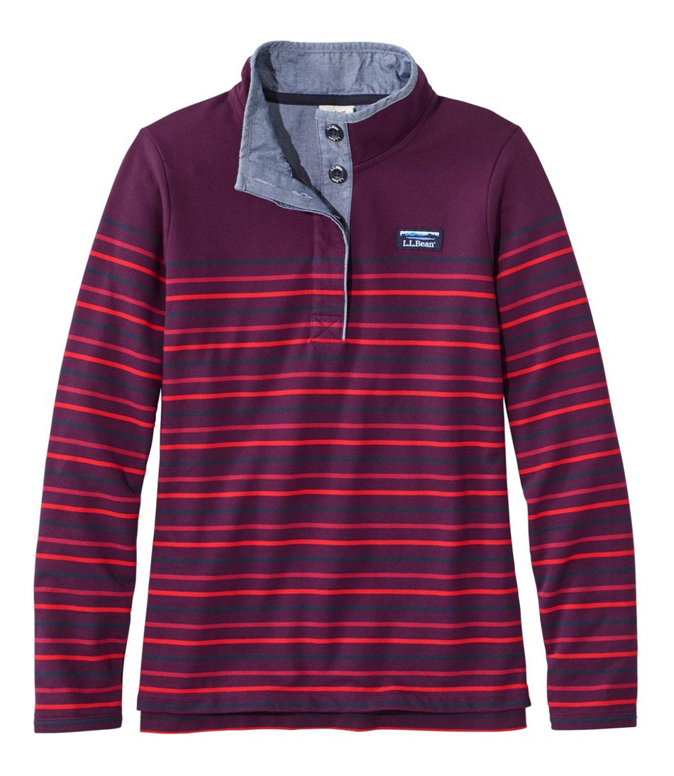 Women's Soft Cotton Rugby, Stripe | Shirts & Tops at L.L.Bean