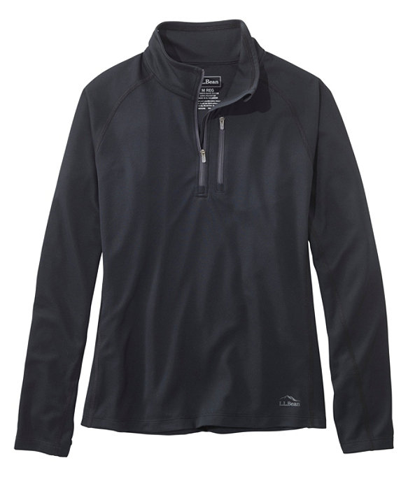 Lightweight Sport Quarter-Zip, Ink Black, large image number 0