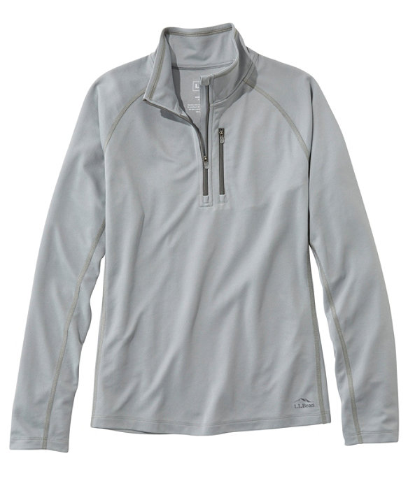 Lightweight Sport Quarter-Zip, Graystone, large image number 0