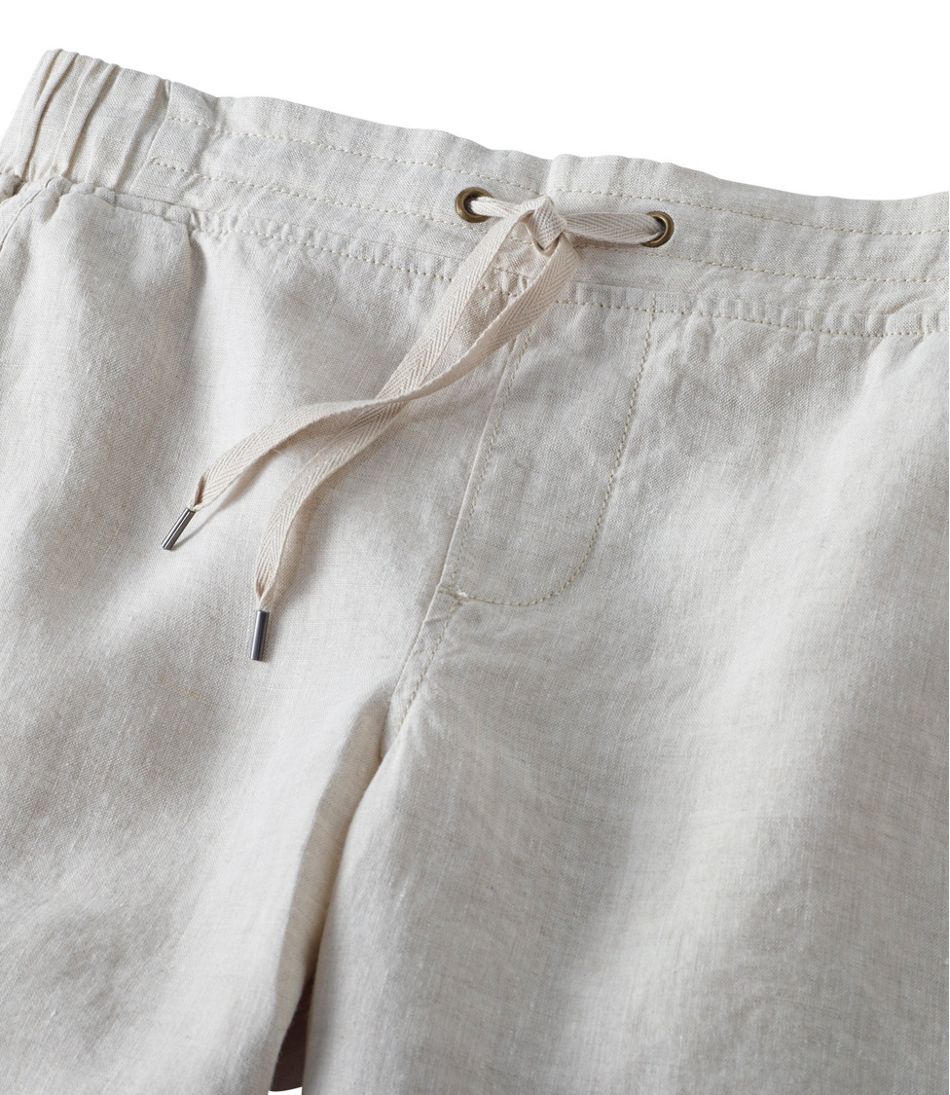 Women's Premium Washable Linen Shorts