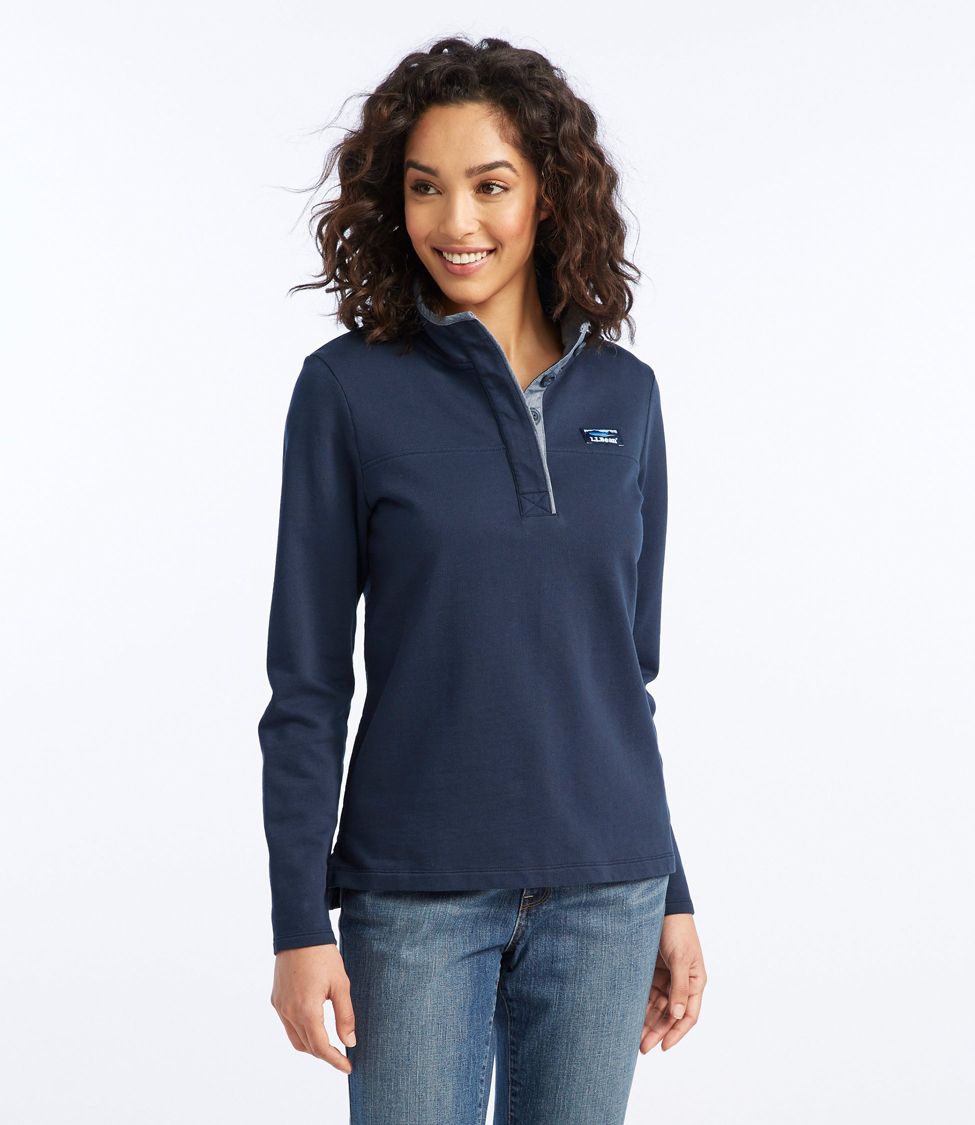 Ll bean soft 2025 cotton rugby hoodie