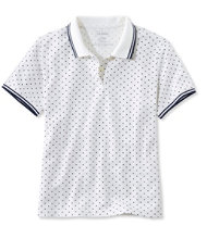 Premium Double L® Polo, Relaxed Fit Short-Sleeve Dot