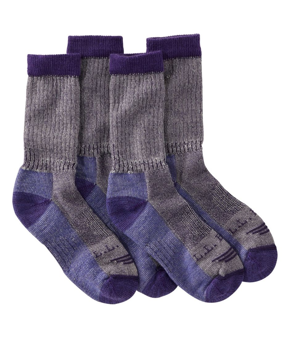 Cresta No Fly Zone Hiking Socks, Lightweight Two-Pack