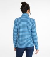 Women's Ultrasoft Sweats, Quarter-Zip Pullover Stripe at L.L. Bean
