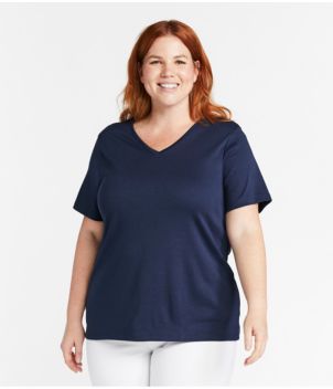 Navy Blue Women Plus Sizes Tops Tees Shirts - Buy Navy Blue Women