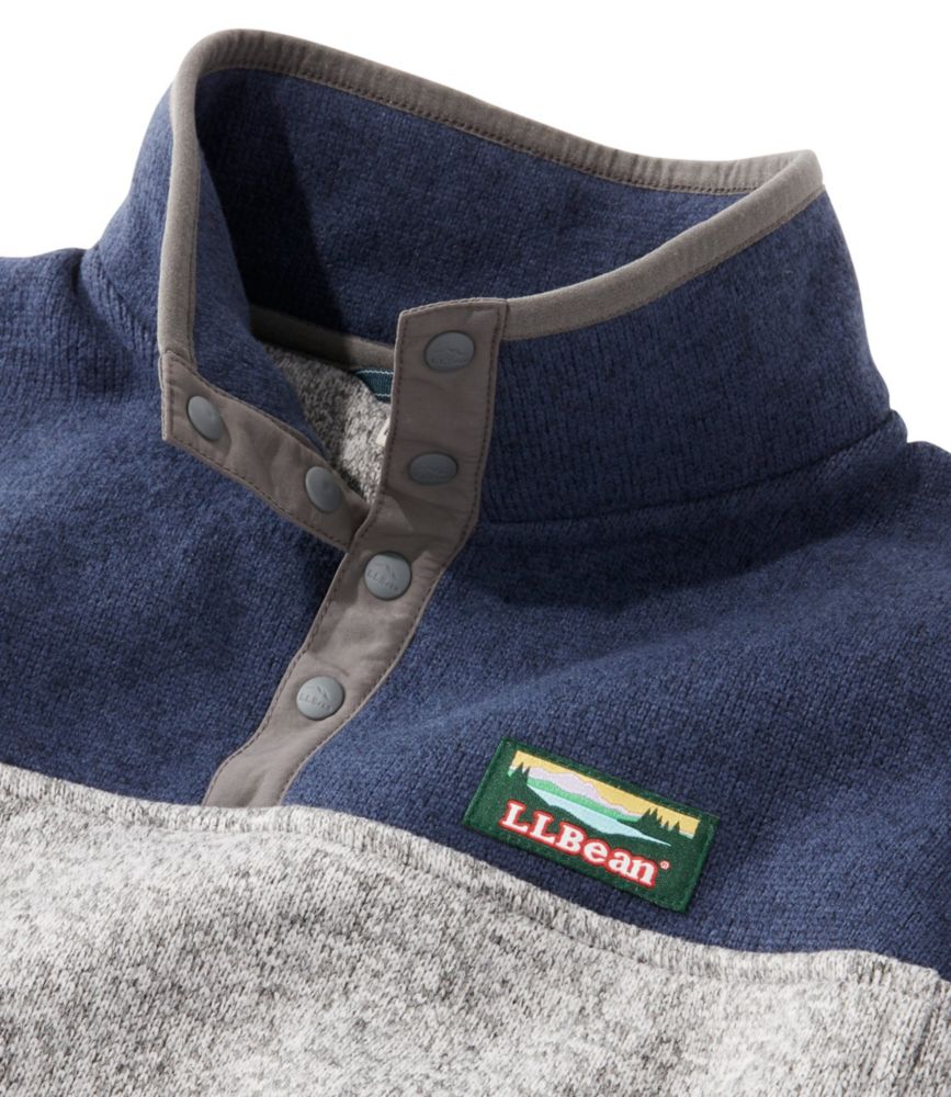 ll bean men's sweater fleece