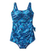 Slimming Swimwear, Sarong Tanksuit Print