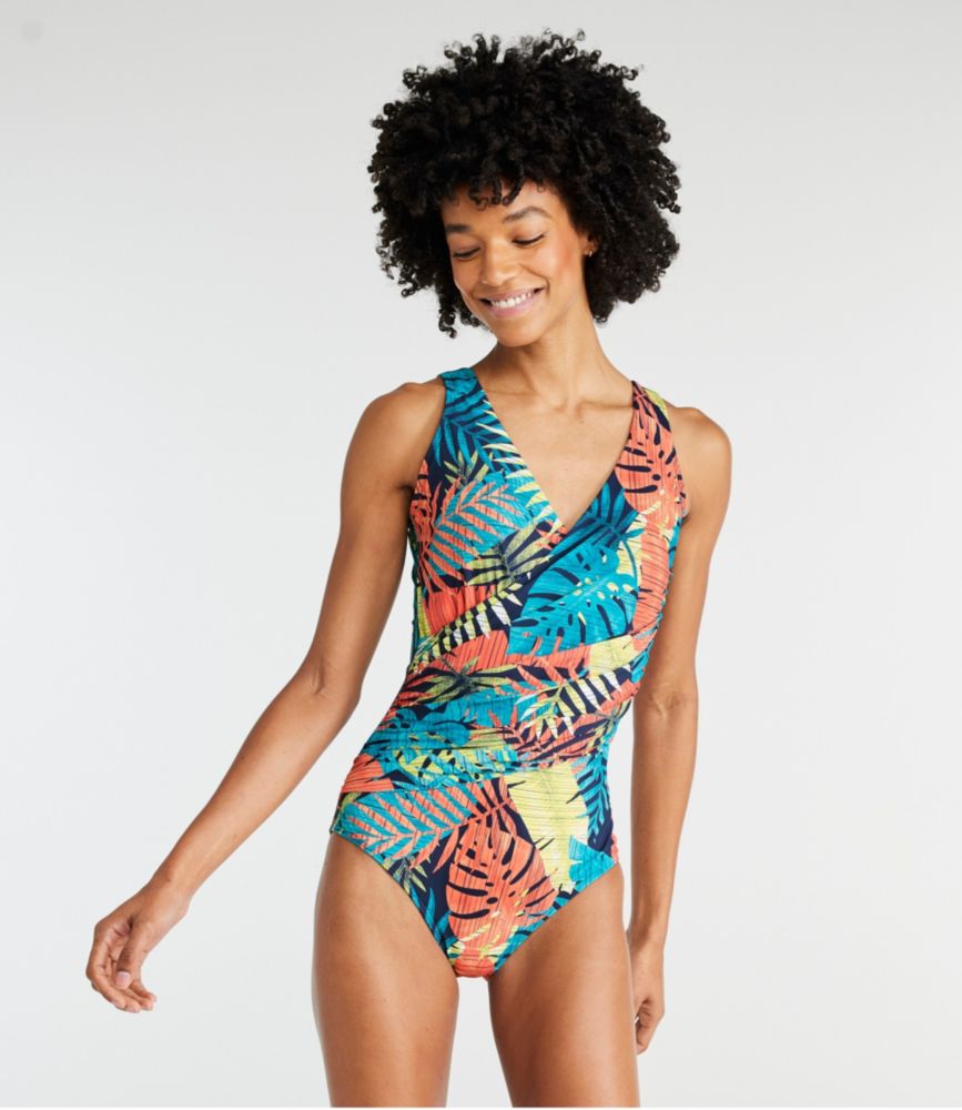 Women's Shaping Swimwear, Tanksuit Print | One-Piece at L.L.Bean