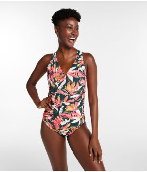 Women's Shaping Swimwear, Tanksuit Print