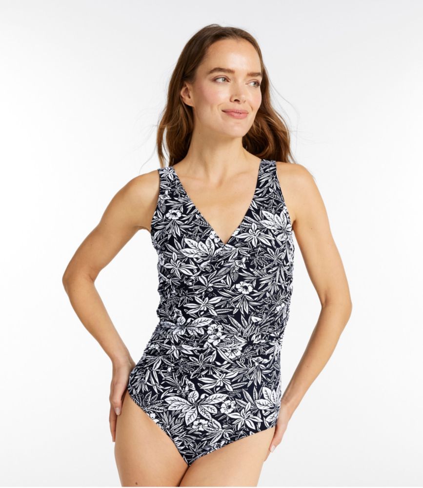 Women's Shaping Swimwear, Tanksuit Print