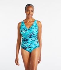 Women's Shaping Swimwear, Clasp Halter Dress