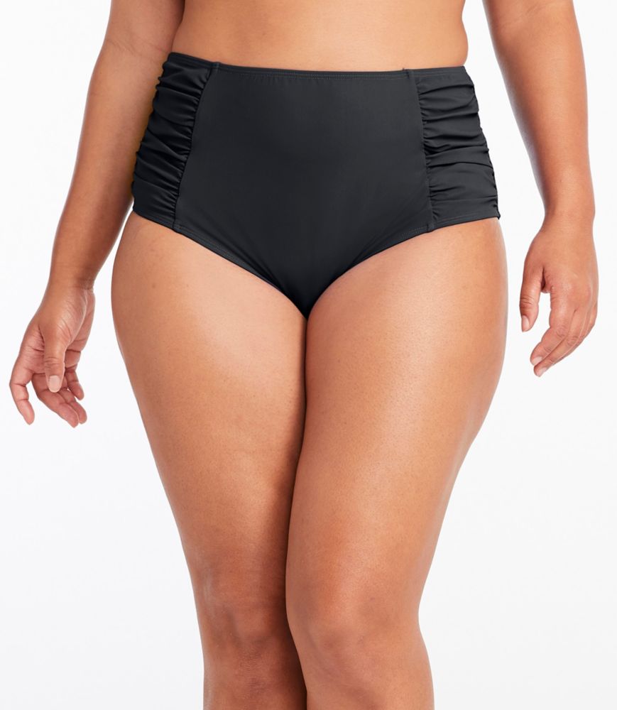 Women's Shaping Swimwear, High-Waist Brief, Cobalt, small image number 2