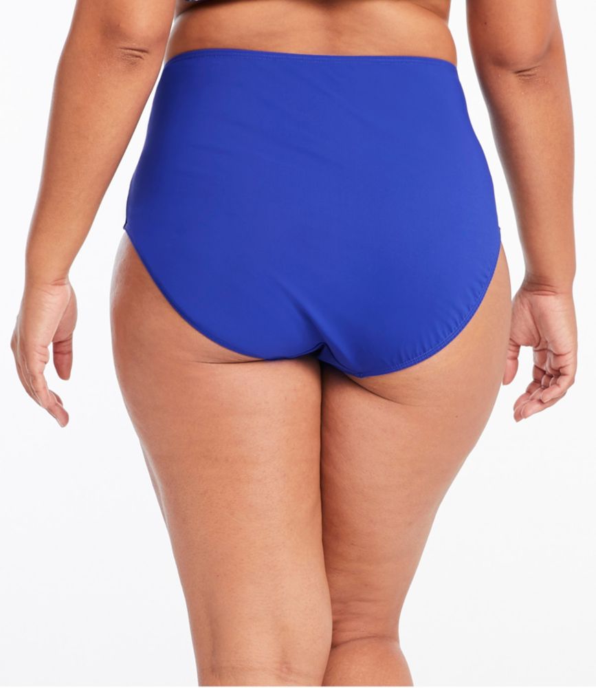 Women's Shaping Swimwear, High-Waist Brief, Cobalt, small image number 4