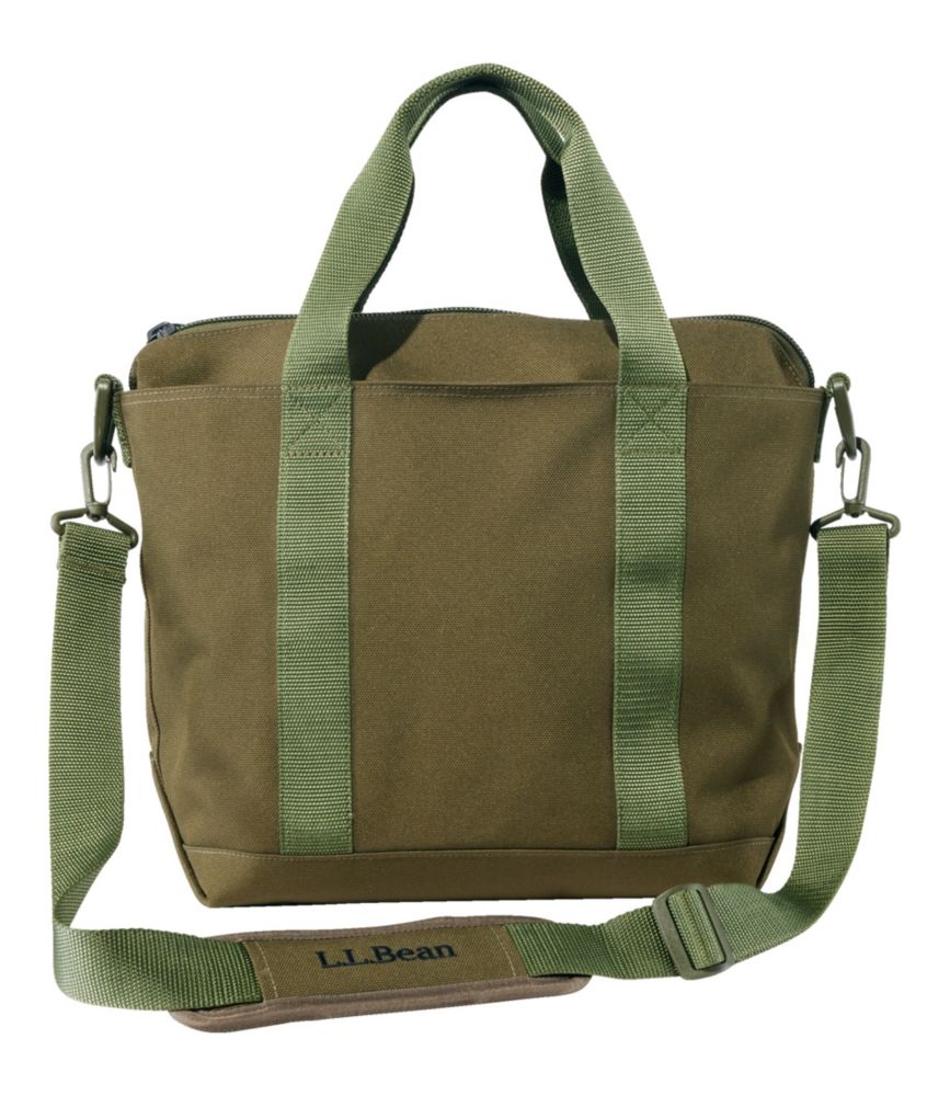 Zip Hunter's Tote Bag With Strap, Olive Drab, small image number 2