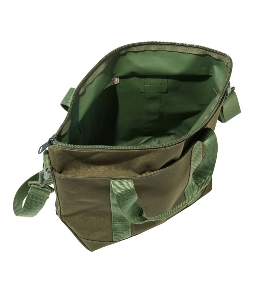 Zip Hunter's Tote Bag With Strap, Olive Drab, small image number 3