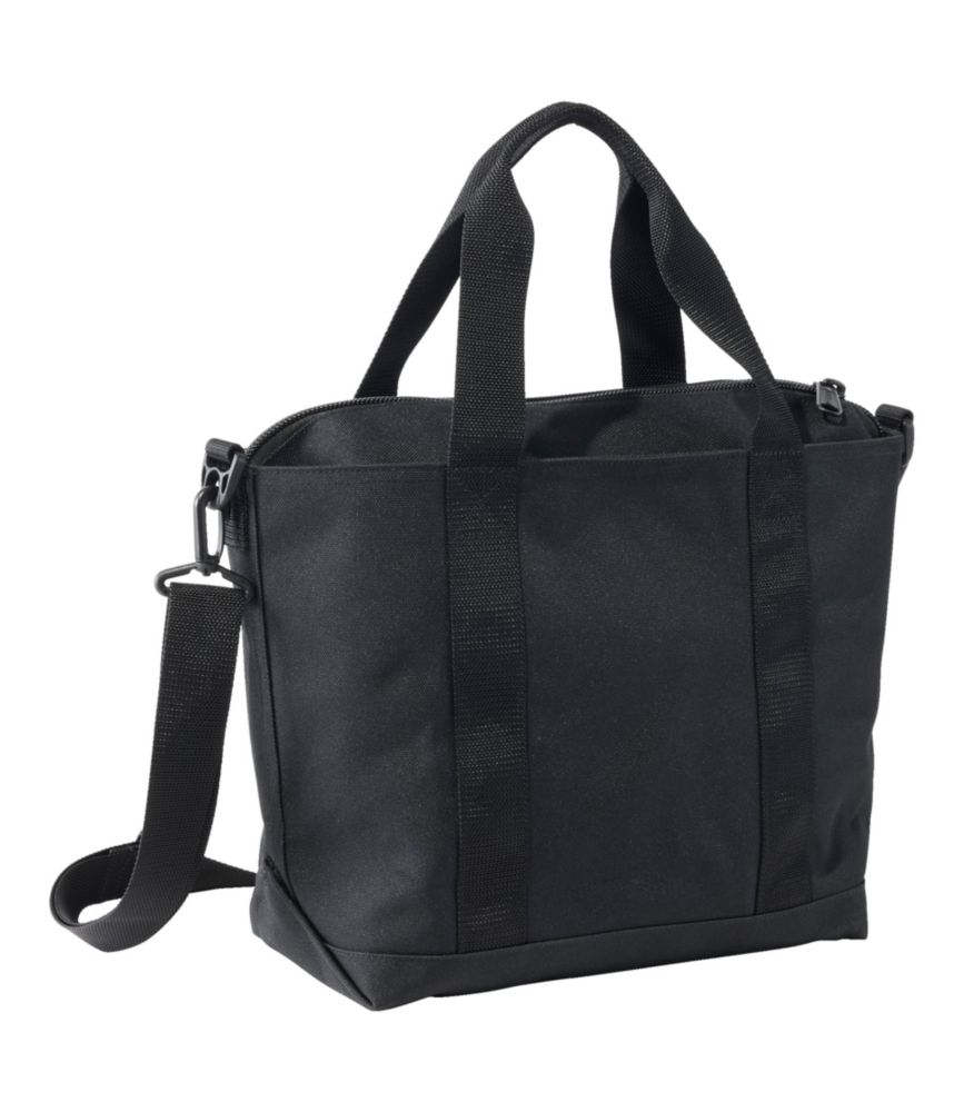 Zip Hunter's Tote Bag With Strap, Black, small image number 1