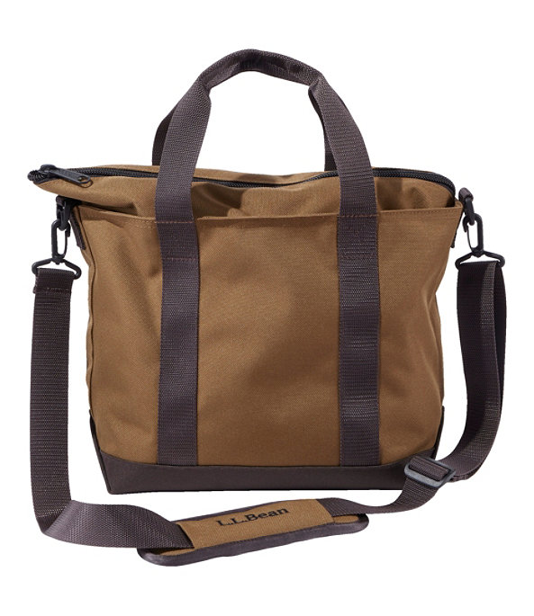 Hunter's Tote Bag, Zip-Top with Strap, Medium, Maple Brown, largeimage number 0