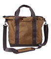 Hunter's Tote Bag, Zip-Top with Strap, Medium, Maple Brown, small image number 0
