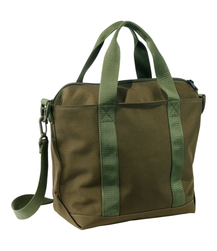 Zip Hunter's Tote Bag With Strap, Olive Drab, small image number 1