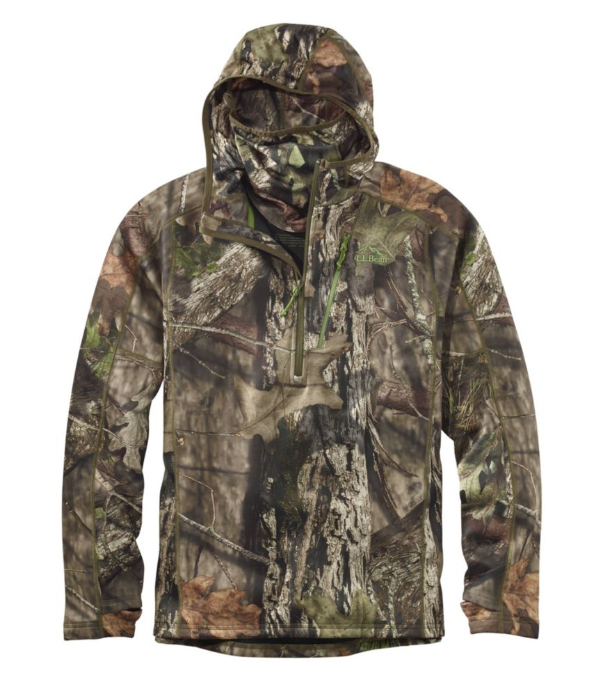 camo quarter zip fleece