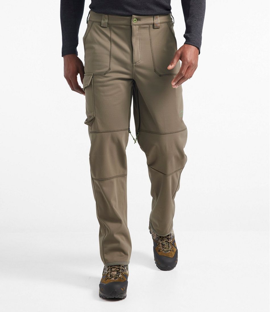 Men's Ridge Runner Soft-Shell Pants Moss Khaki 30x31, Polyester | L.L.Bean