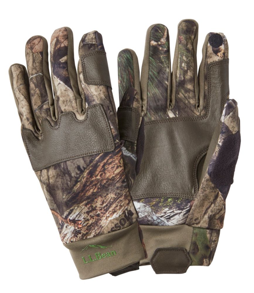 thin camo gloves