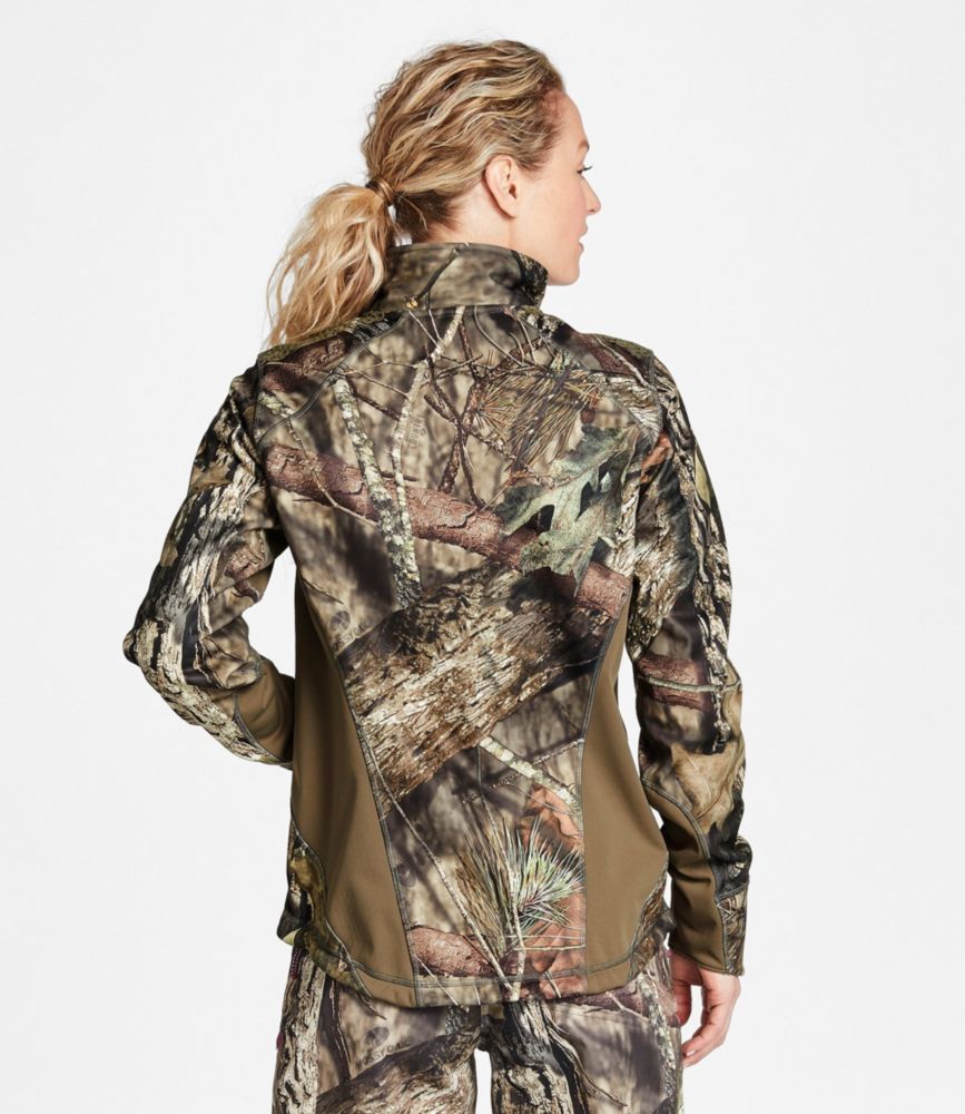 Women's Ridge Runner Soft-Shell Jacket, Camo, Mossy Oak Country DNA, small image number 3