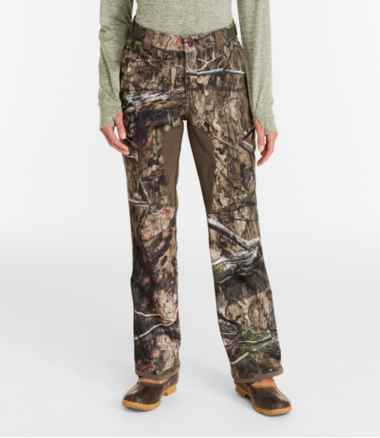 Women's Ridge Runner Soft-Shell Hunting Pants, High-Rise Camo