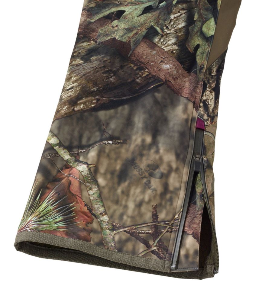 Women's Ridge Runner Soft-Shell Hunting Pants, High-Rise Camo, Mossy Oak Country DNA, small image number 4