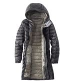 Women's Ultralight 850 Down Hooded Coat, Three-Quarter Length