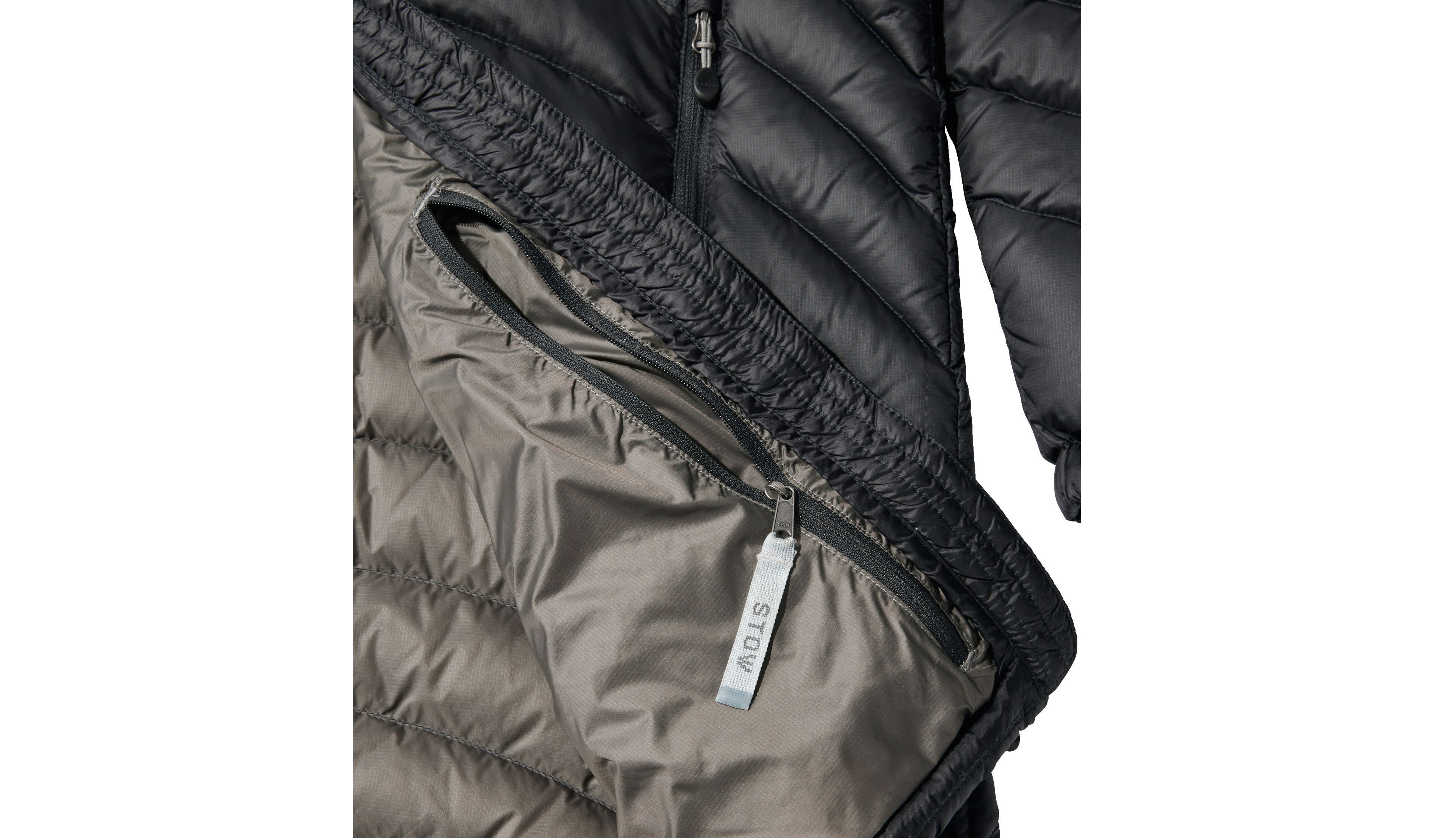 Women's Ultralight 850 Down Hooded Coat, Three-Quarter Length