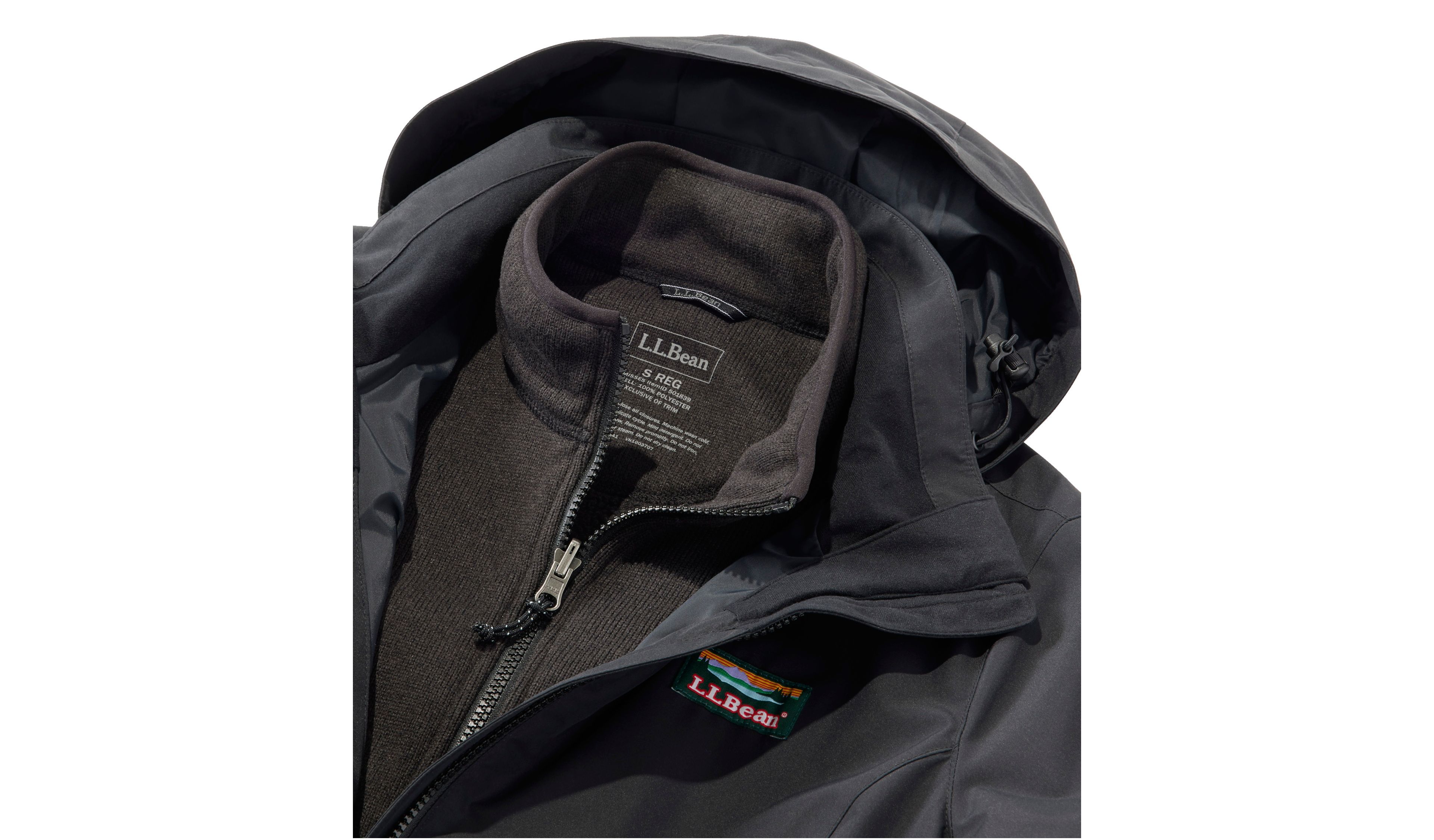 Women's L.L.Bean Sweater Fleece 3-in-1 Jacket
