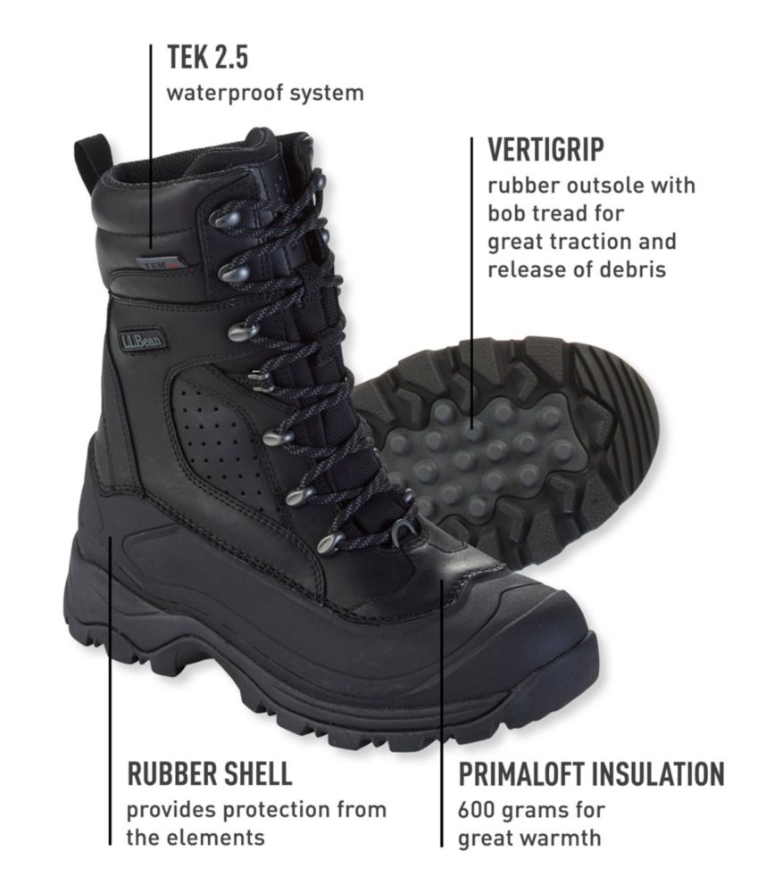 insulated lace up boots