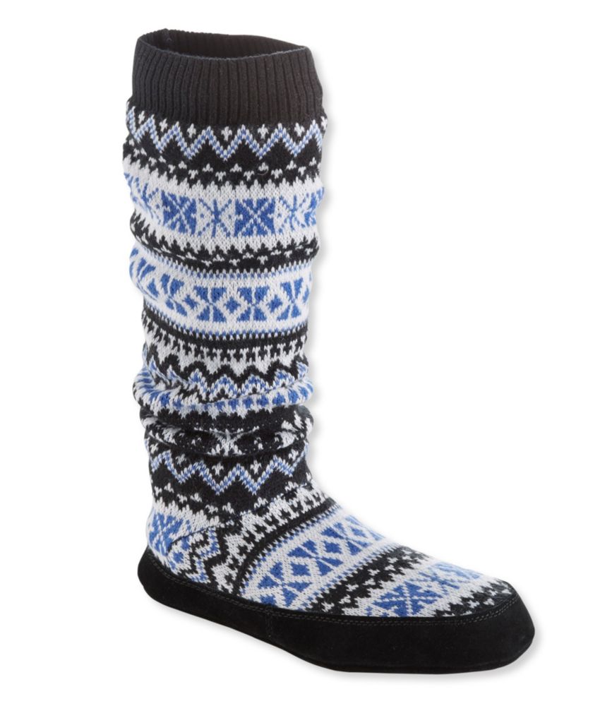 Women's L.L.Bean Slipper Socks, Tall Knit | Slippers at L.L.Bean